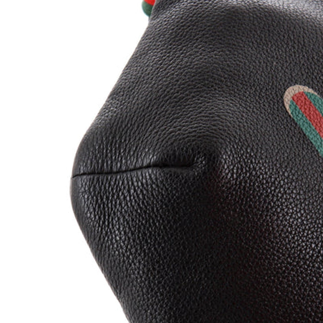 Gucci Logo Belt Bag in Black Calfskin Leather – Medium Size Gucci