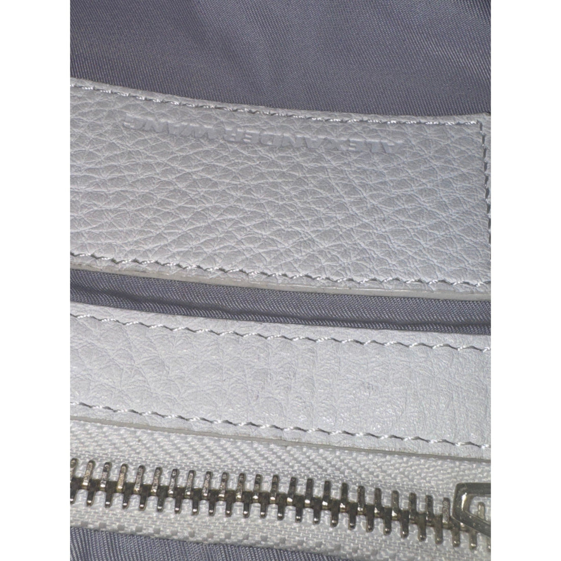 Alexander Wang White Leather Studded Bucket Bag Alexander Wang