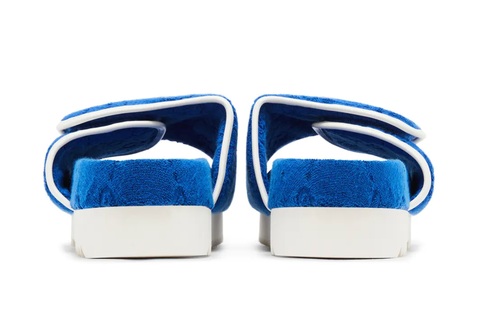 Adidas x Gucci GG Platform Sandal 'Blue Cotton Sponge' Gucci