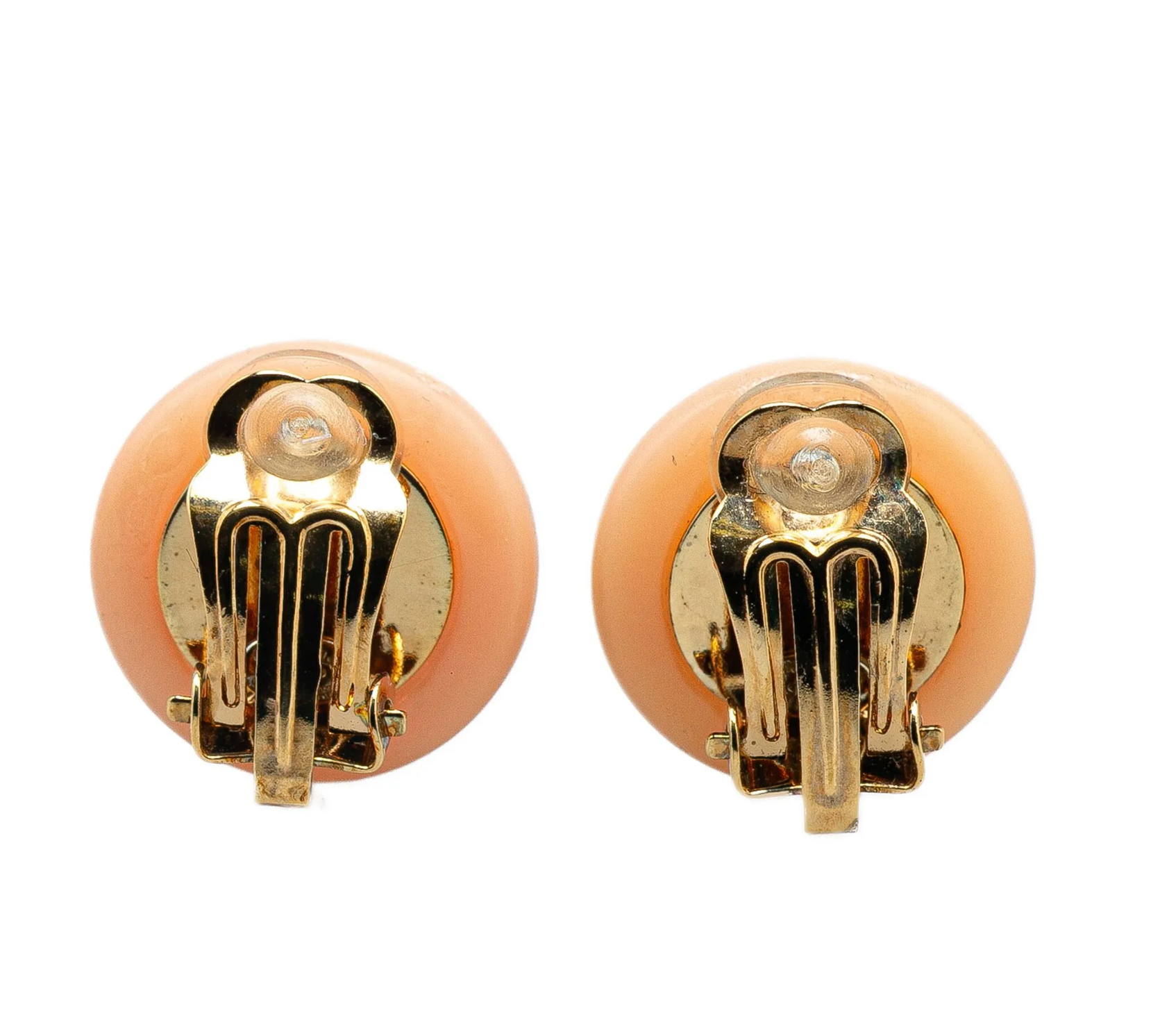 Chanel 2003 Faux Pearl CC Clip-On Earring CHANEL