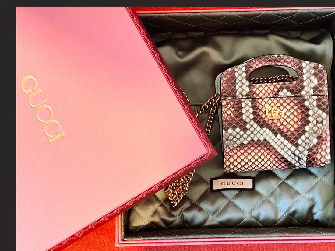 Gucci Double G Marmont Top Handle Card Case - Vault No9