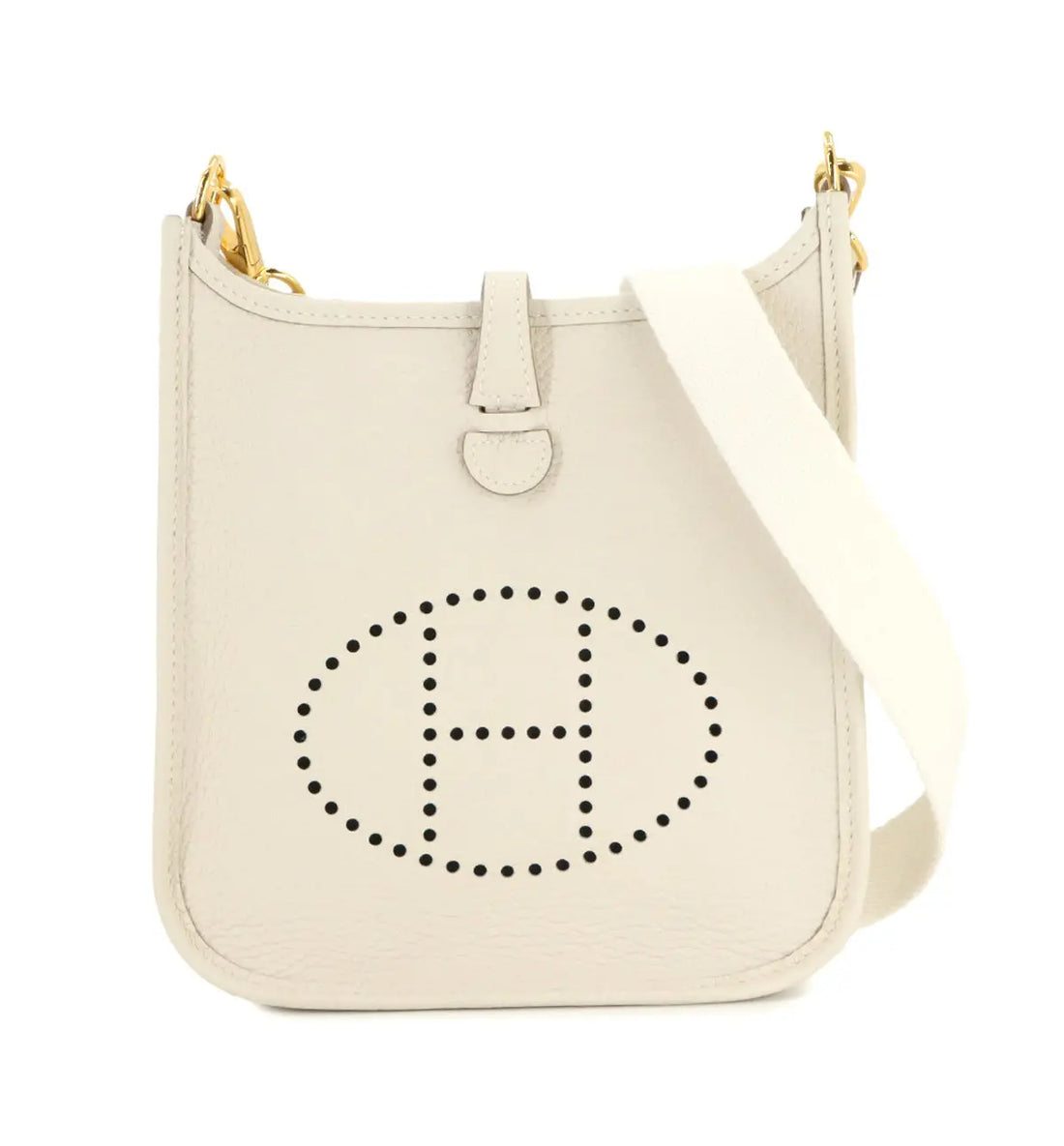 Hermès Evelyne TPM Clay Crossbody – Gold Hardware Hermes