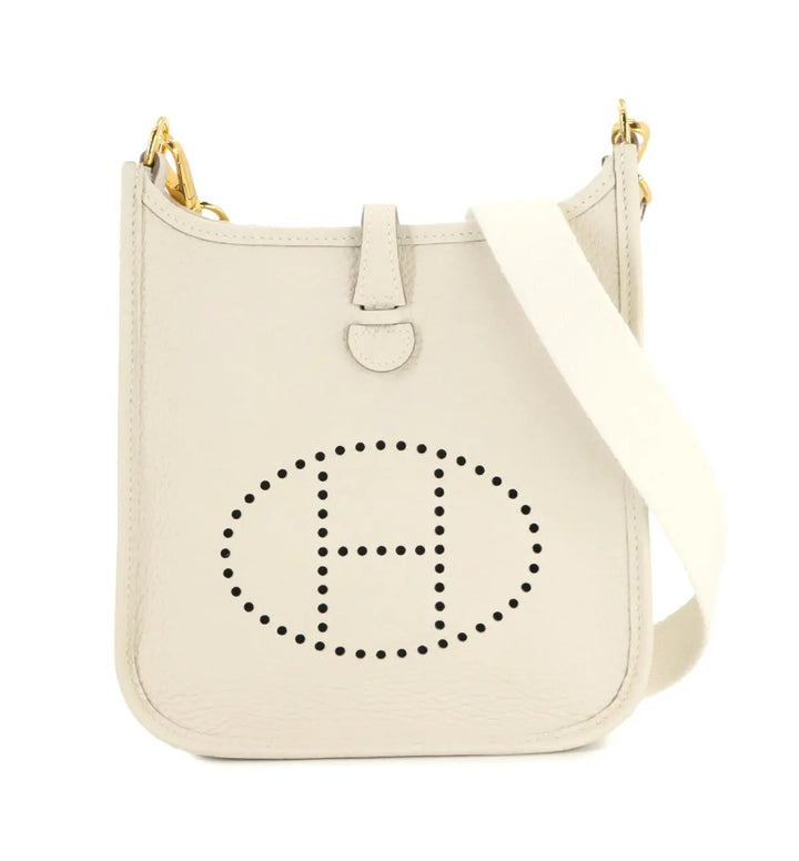 Hermès Evelyne TPM Clay Crossbody – Gold Hardware Hermes