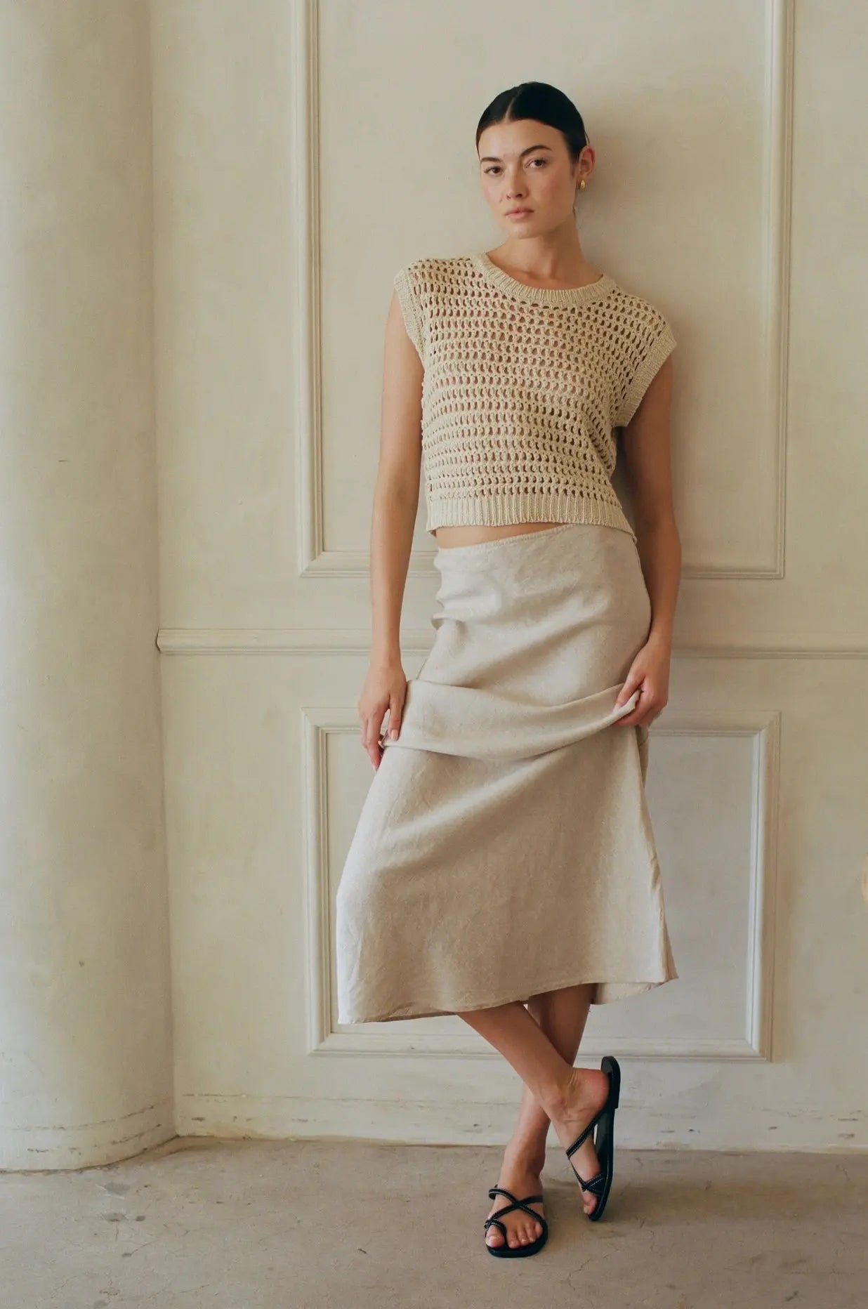 Summer Knit Linen Sweater - Vault No9