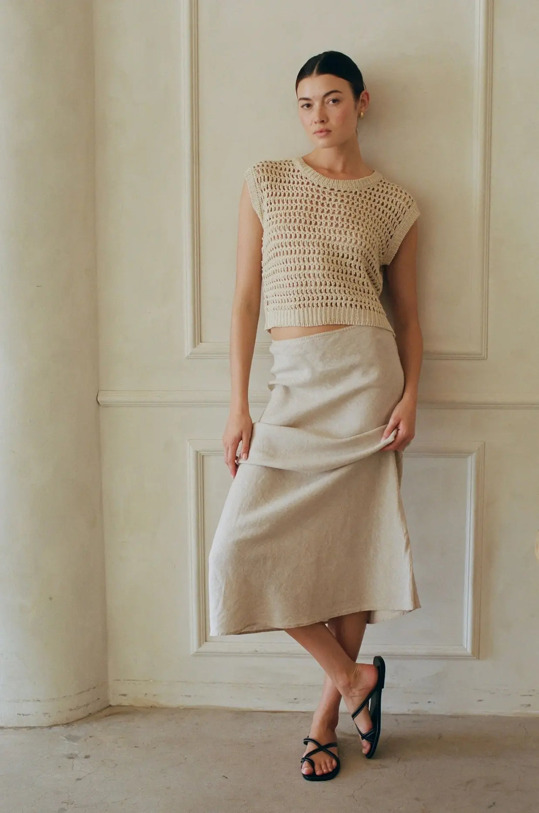 Summer Knit Linen Sweater - Vault No9