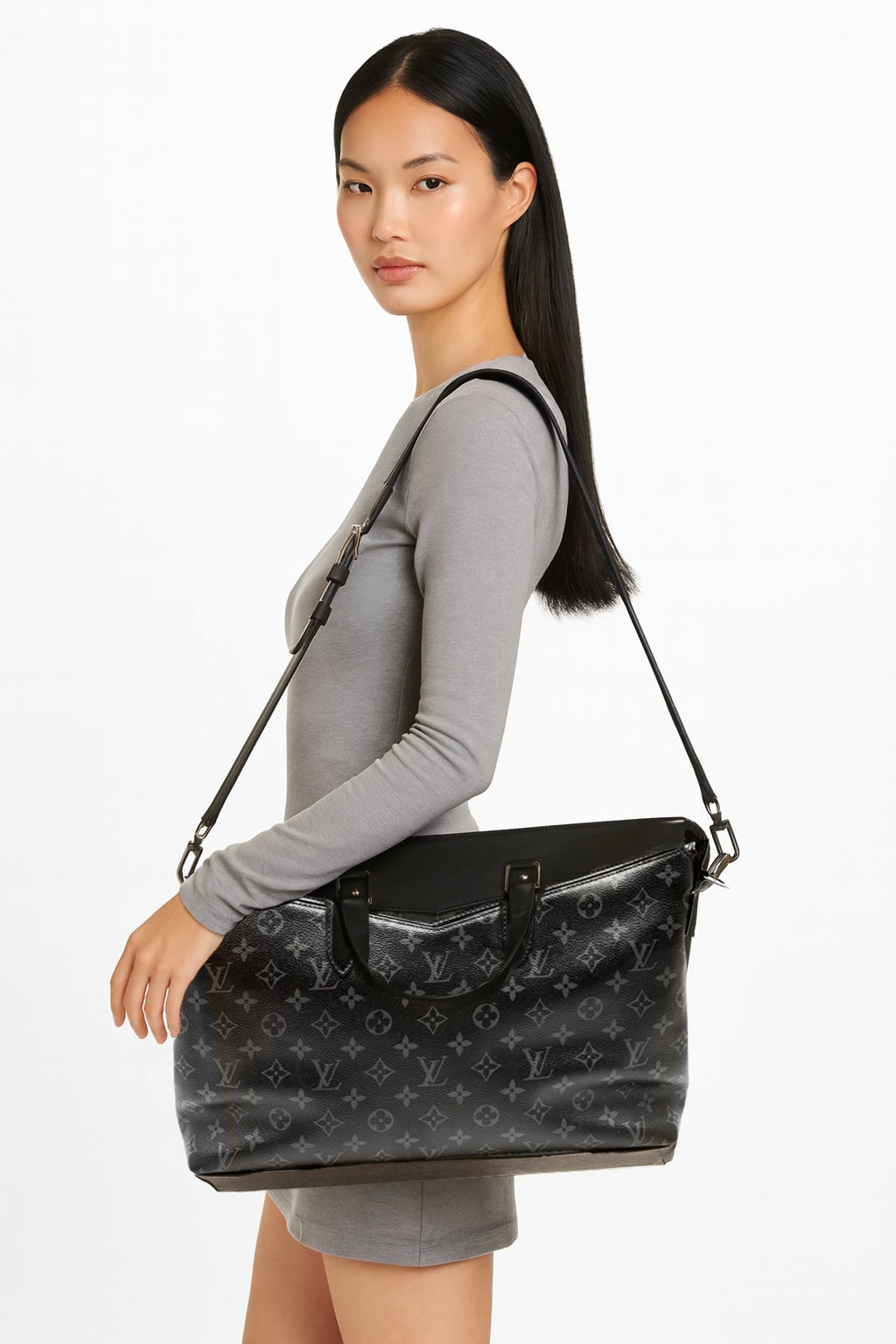 Louis Vuitton Monogram Eclipse Coated Canvas Explorer Briefcase LOUIS VUITTON