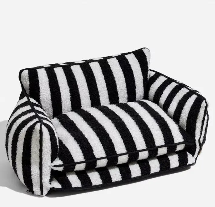 Orthopedic Luxury Pet Dog Cat Bed Sofa – Plush Pet Sofa - Vault No9