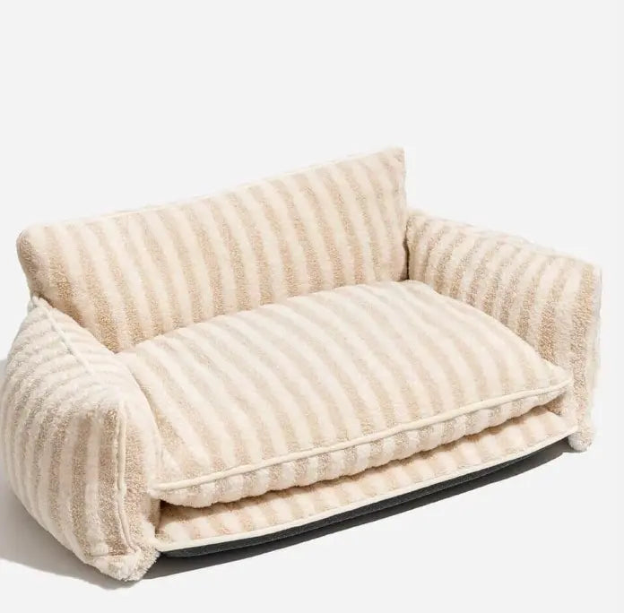 Orthopedic Luxury Pet Dog Cat Bed Sofa – Plush Pet Sofa - Vault No9