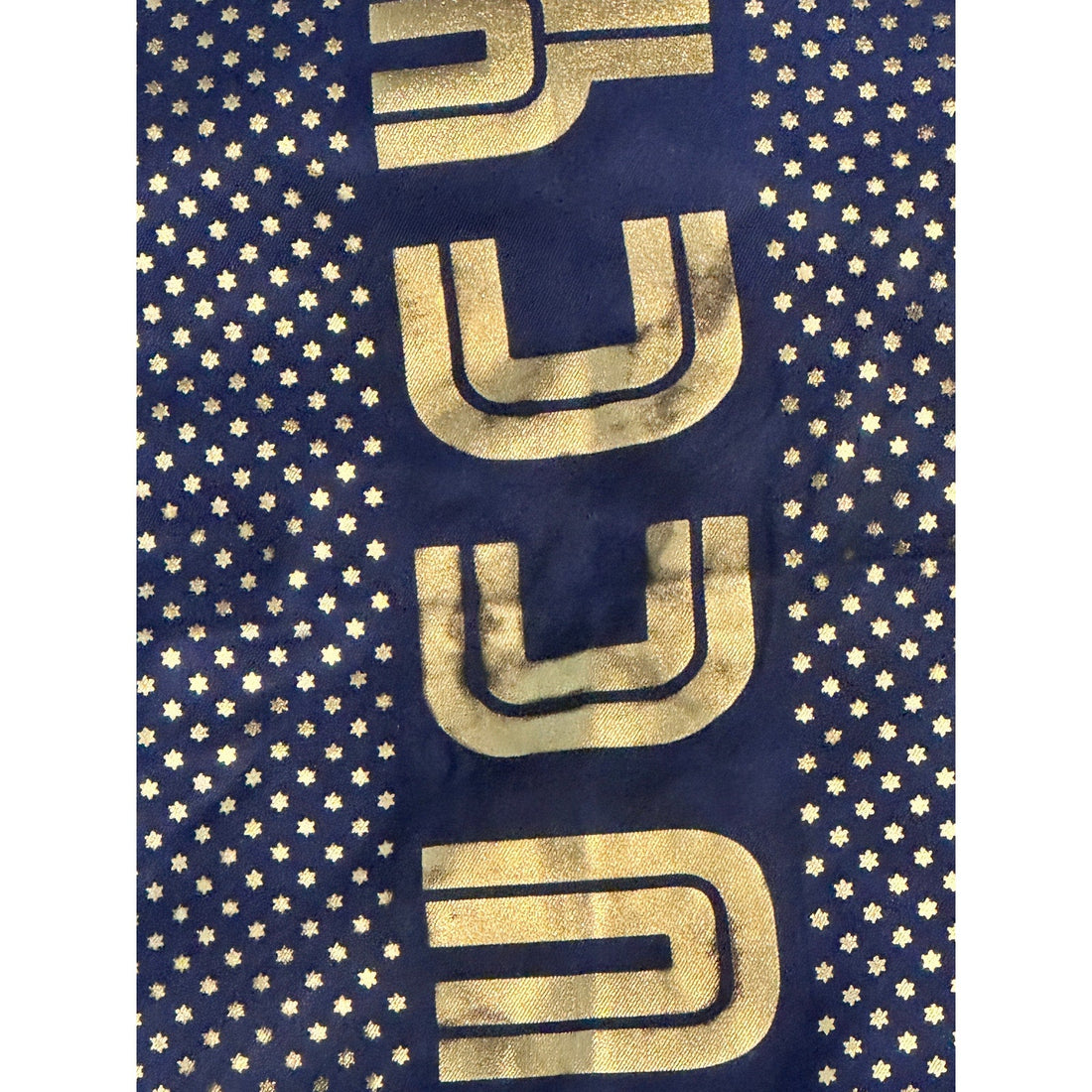 Authentic GUCCI "GUCCY" Gold Star SEGA® Print 100% Silk Scarf Gucci
