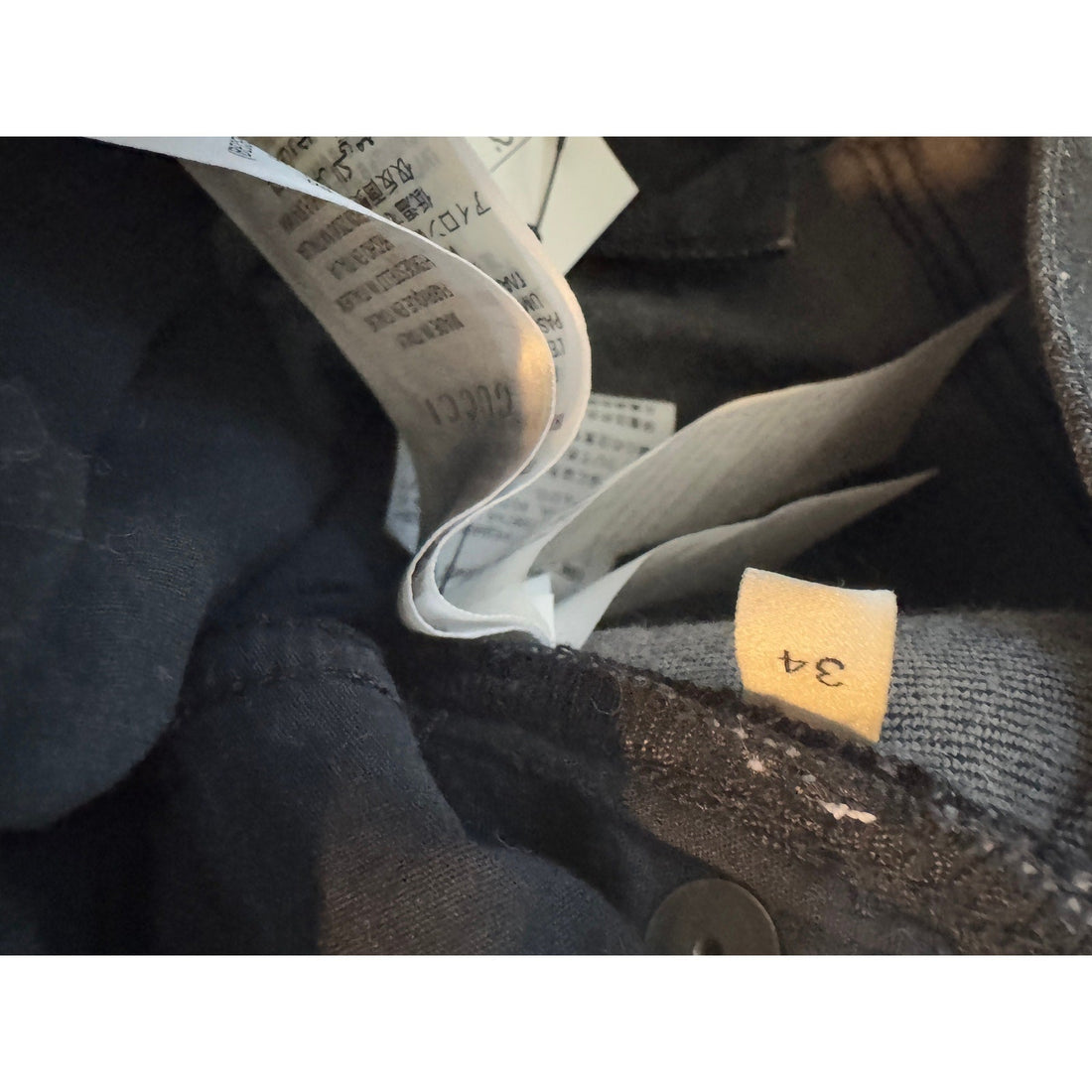 Gucci Black Memento Mori Skinny Jeans Gucci