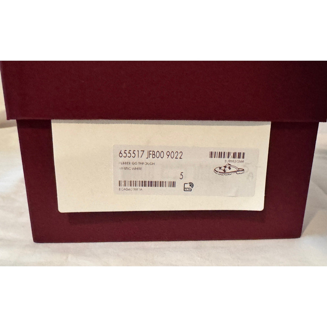 Gucci Authentic GG Perforated Crocs Slippers Gucci