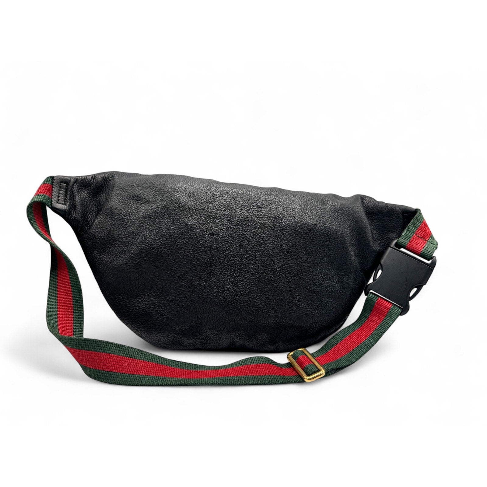 Gucci Logo Belt Bag in Black Calfskin Leather – Medium Size Gucci